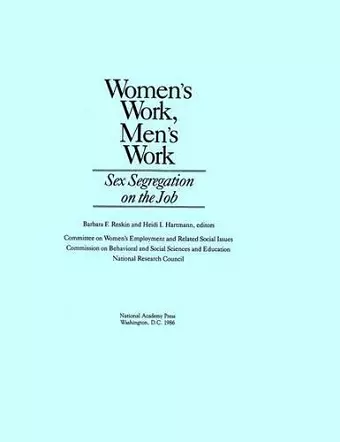 Women's Work, Men's Work cover