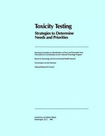 Toxicity Testing cover