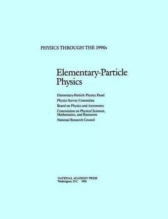 Elementary-Particle Physics cover