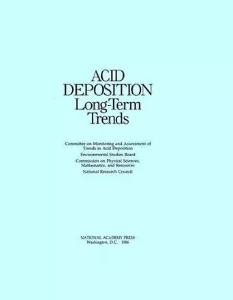 Acid Deposition cover