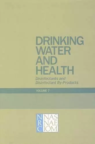 Drinking Water and Health, Volume 7 cover