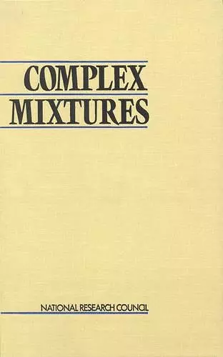 Complex Mixtures cover