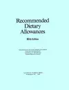 Recommended Dietary Allowances cover