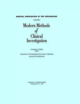 Modern Methods of Clinical Investigation cover