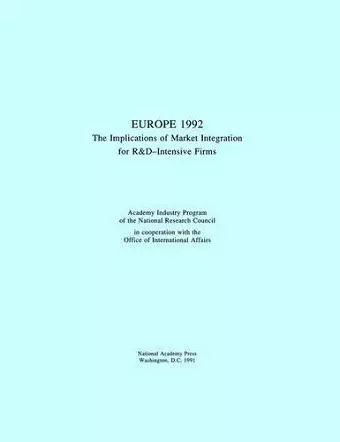 Europe 1992 cover