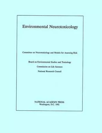 Environmental Neurotoxicology cover