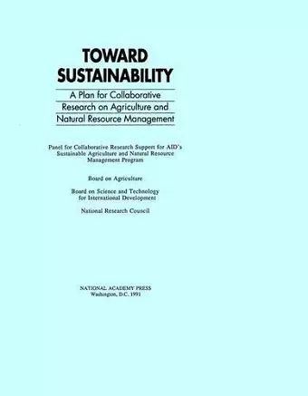 Toward Sustainability cover