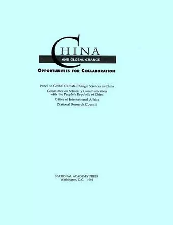 China and Global Change cover
