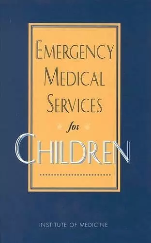 Emergency Medical Services for Children cover