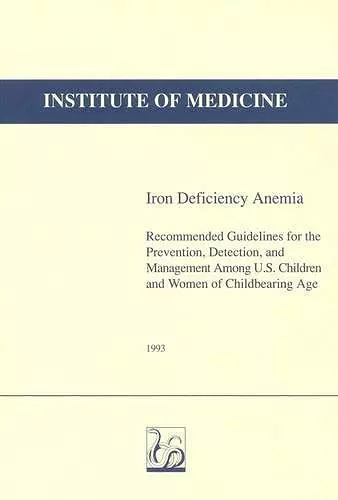 Iron Deficiency Anemia cover