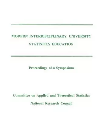 Modern Interdisciplinary University Statistics Education cover
