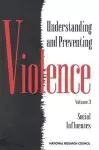 Understanding and Preventing Violence, Volume 3 cover