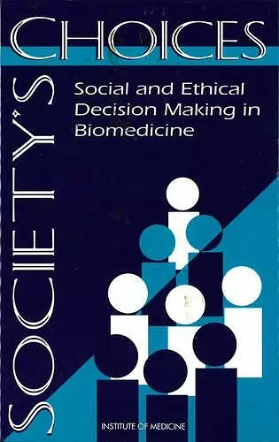 Society's Choices cover