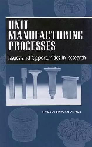 Unit Manufacturing Processes cover