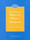 New Findings on Welfare and Children's Development cover