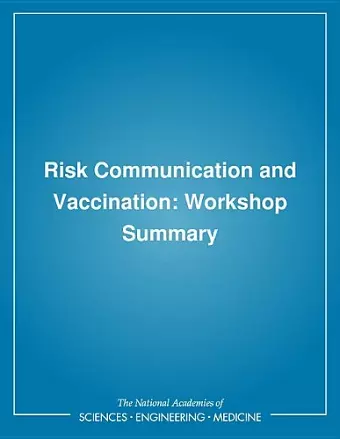 Risk Communication and Vaccination cover