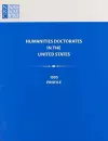 Humanities Doctorates in the United States cover