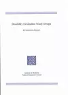 Disability Evaluation Study Design cover