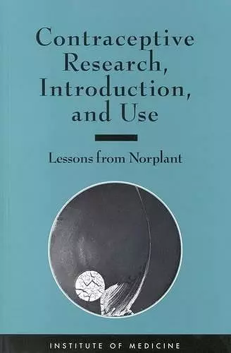 Contraceptive Research, Introduction, and Use cover