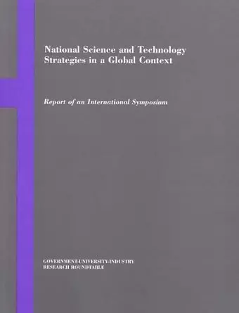National Science and Technology Strategies in a Global Context cover
