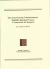 The Social Security Administration's Disability Decision Process cover