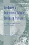 Peer Review in Environmental Technology Development Programs cover
