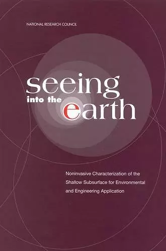 Seeing into the Earth cover