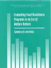 Evaluating Food Assistance Programs in an Era of Welfare Reform cover