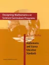 Designing Mathematics or Science Curriculum Programs cover