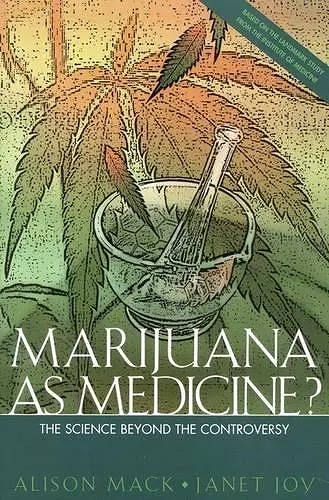 Marijuana As Medicine? cover