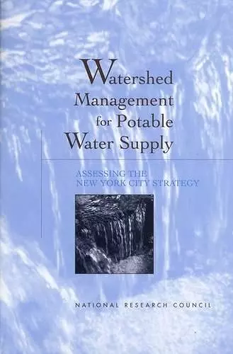 Watershed Management for Potable Water Supply cover