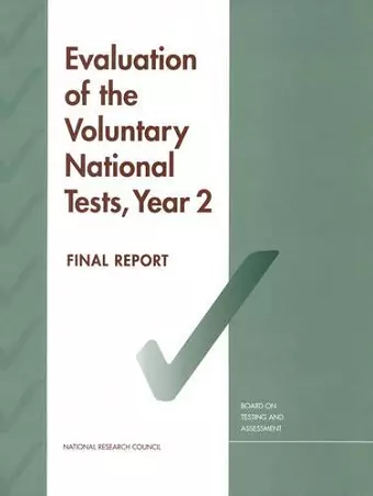 Evaluation of the Voluntary National Tests, Year 2 cover