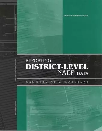 Reporting District-Level NAEP Data cover