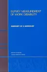 Survey Measurement of Work Disability cover