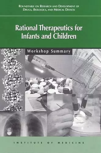 Rational Therapeutics for Infants and Children cover