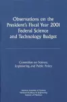 Observations on the President's Fiscal Year 2001 Federal Science and Technology Budget cover