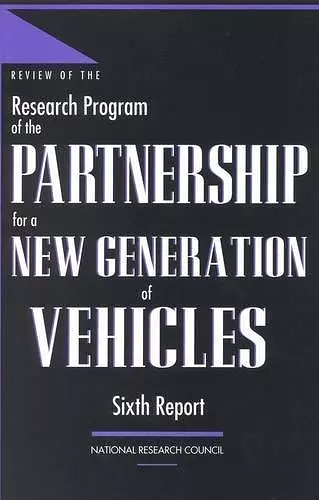 Review of the Research Program of the Partnership for a New Generation of Vehicles cover
