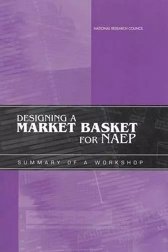 Designing a Market Basket for NAEP cover
