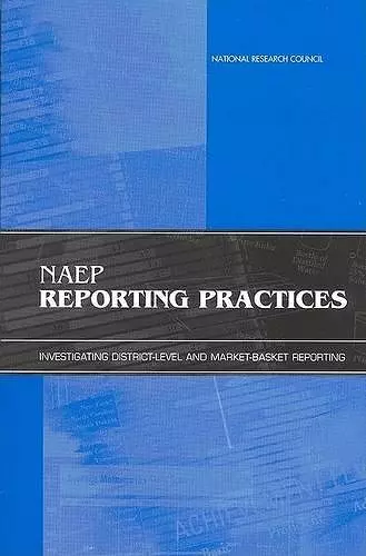 NAEP Reporting Practices cover