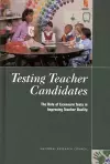 Testing Teacher Candidates cover
