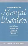 Reducing Risks for Mental Disorders cover