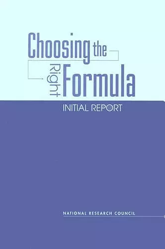Choosing the Right Formula cover