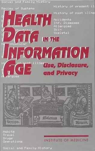 Health Data in the Information Age cover