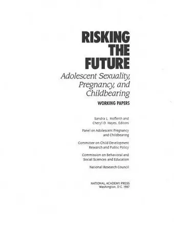 Risking the Future cover