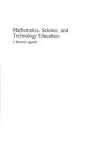 Mathematics, Science, and Technology Education cover