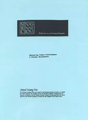 Enhancing Human Performance cover
