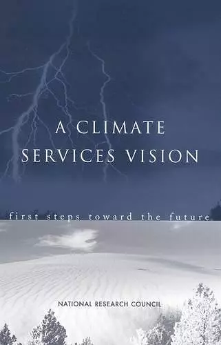 A Climate Services Vision cover