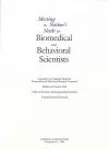 Meeting the Nation's Needs for Biomedical and Behavioral Scientists cover