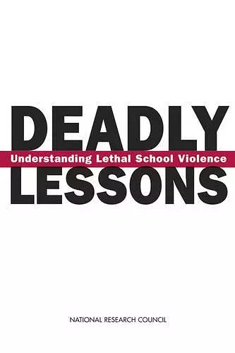 Deadly Lessons cover