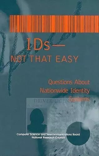 IDs -- Not That Easy cover